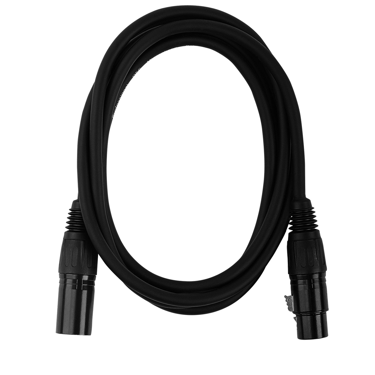 6' 3 Pin XLR Male to XLR Female Microphone Cable (ZMV-24XMXF-6BP)