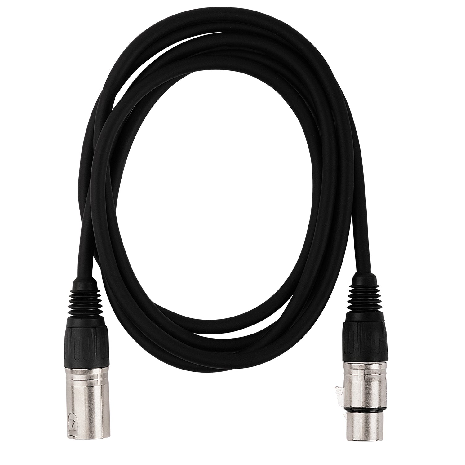 6' 3 Pin XLR Male to XLR Female Microphone Cable (ZMV-24XMXF-6NP)