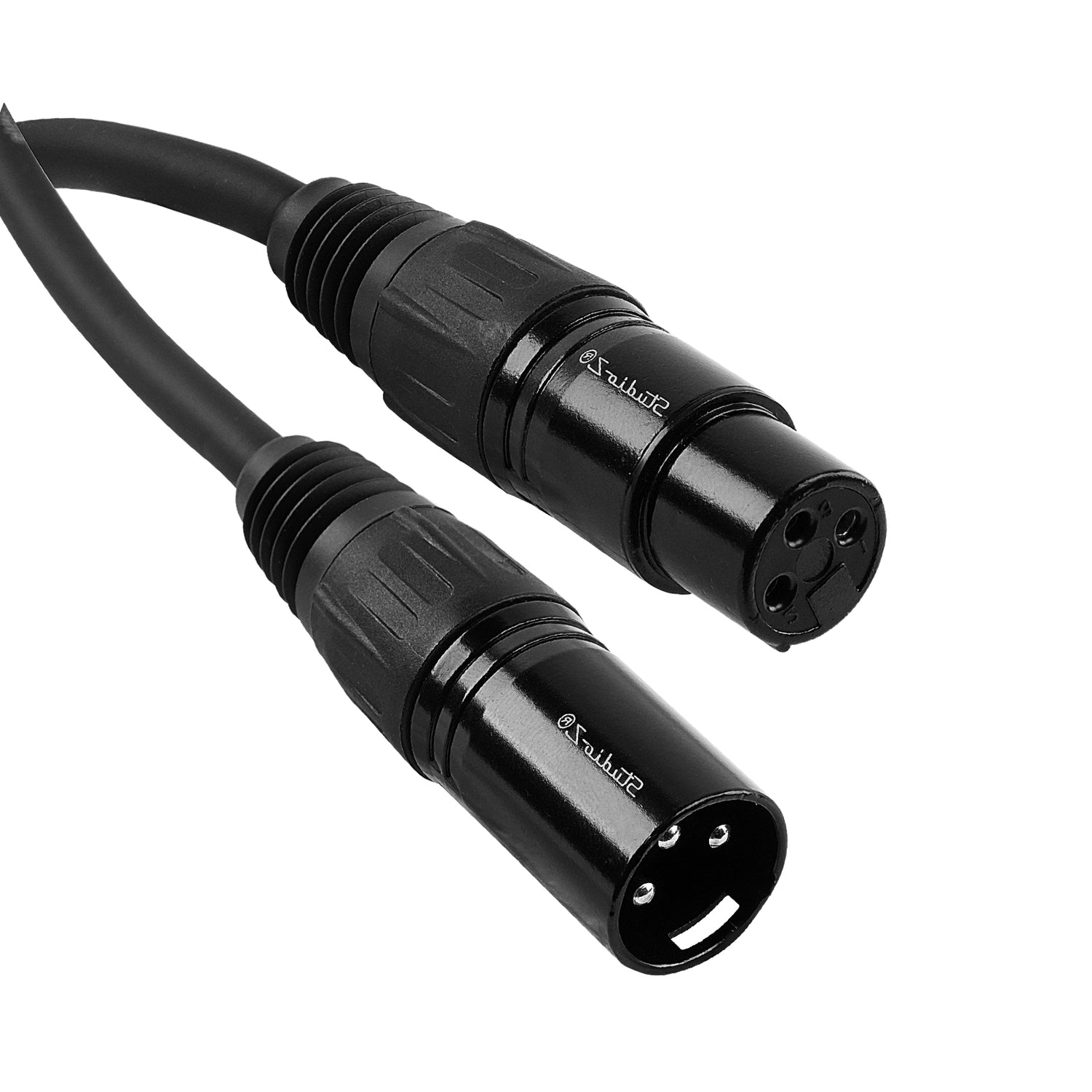 10' 3 Pin XLR Male to XLR Female Microphone Cable (ZMV-24XMXF-10BP)