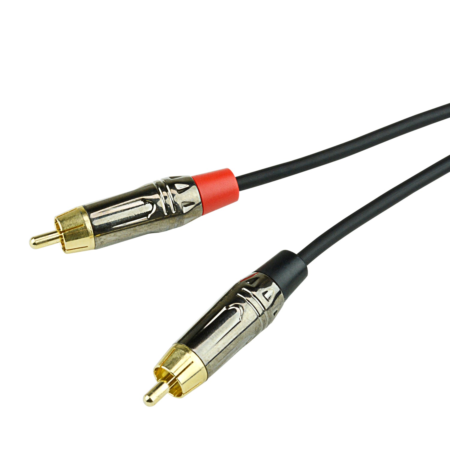 5' Y-Adapter Unbalanced 3 Pin XLR Male to Dual RCA cable (ZP-Y24XUDRCA-5)