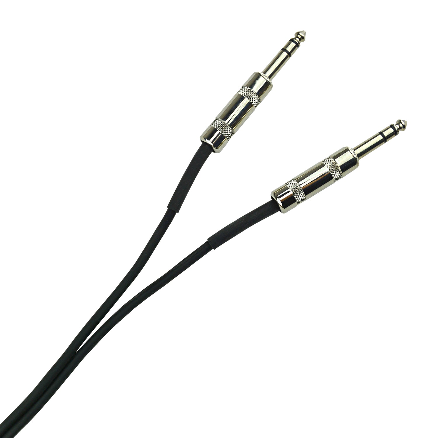 6' Dual 1/4” to Dual 1/4” heavy-duty Pro Audio Cable (ZPC-24D14D14-6)