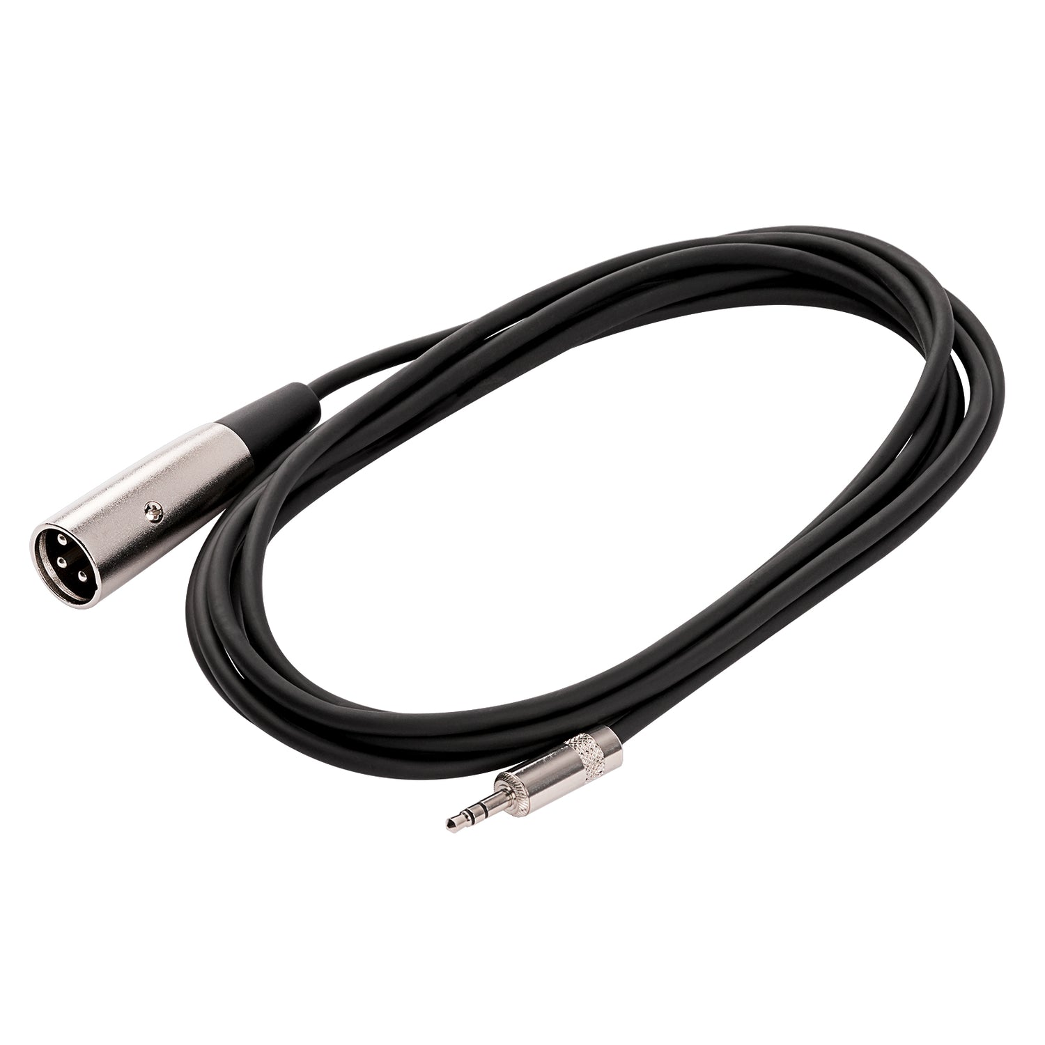 10' OFC 3.5mm Stereo to XLR Male Microphone Cable (ZPC-PH35-10)