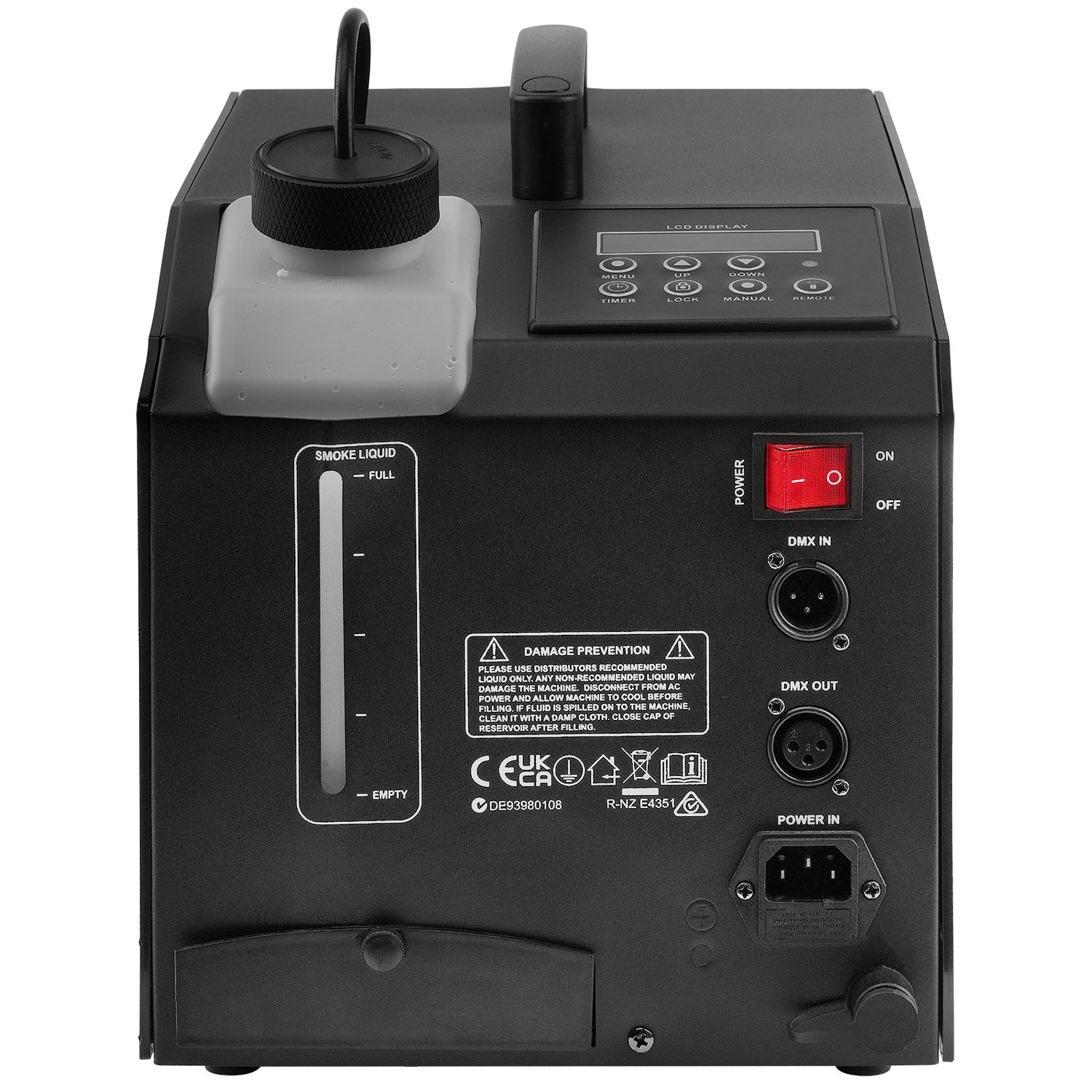 Fog & Bubble Machine w/RGB LED's Effect (ZSB-1000)