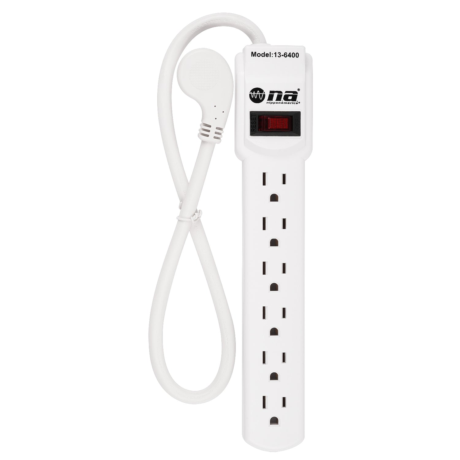 6 Outlet AC Power Strip (13-6400)
