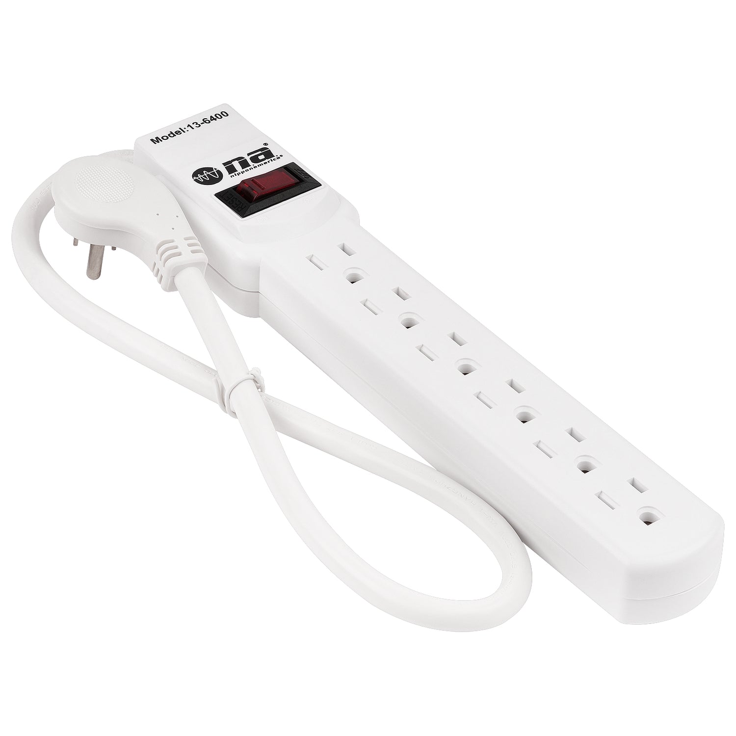 6 Outlet AC Power Strip (13-6400)