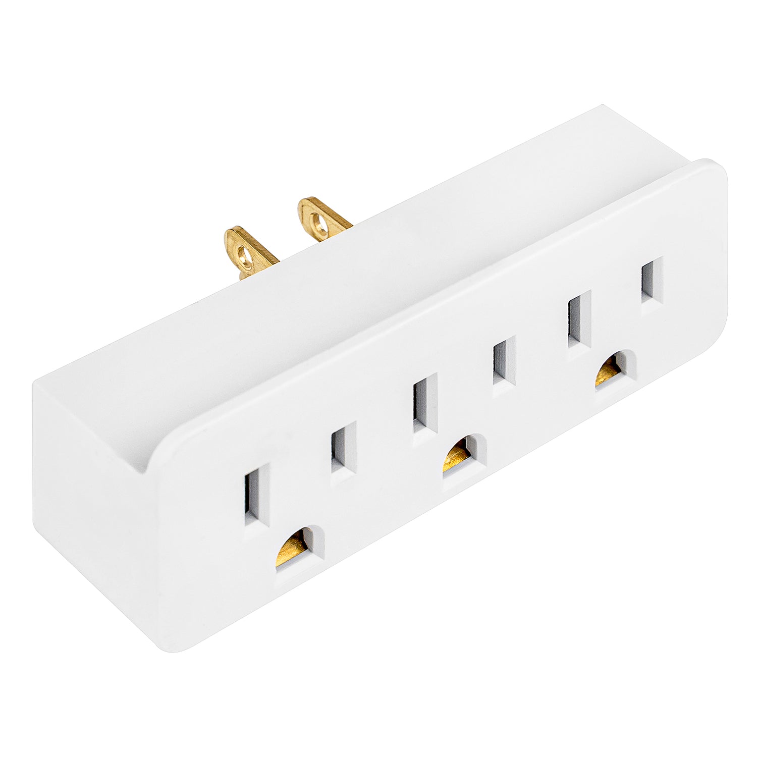 3 Outlet Grounded Wall Socket (14-512)