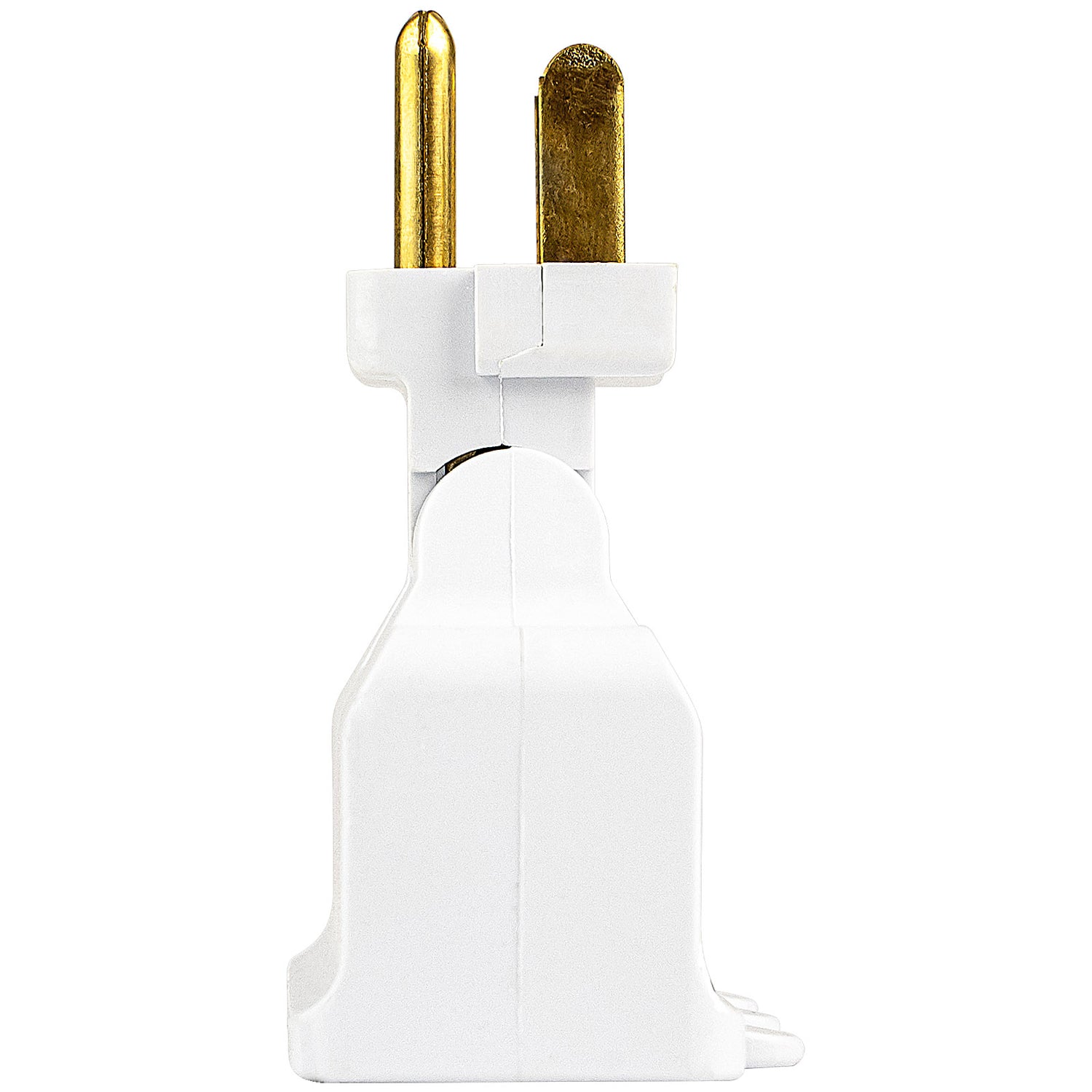3 Outlet Swiveling Grounded Wall Socket (14-519)