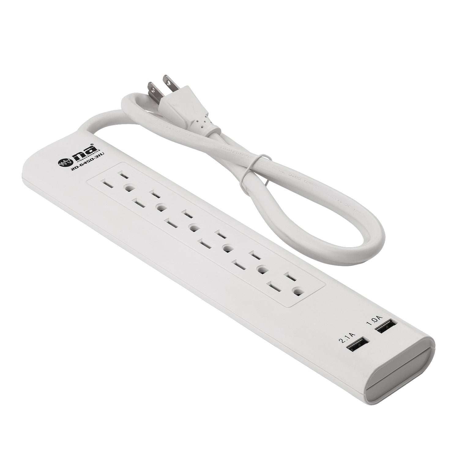 Power Strip Charging Center for USB Electronics (20-6450-31U)