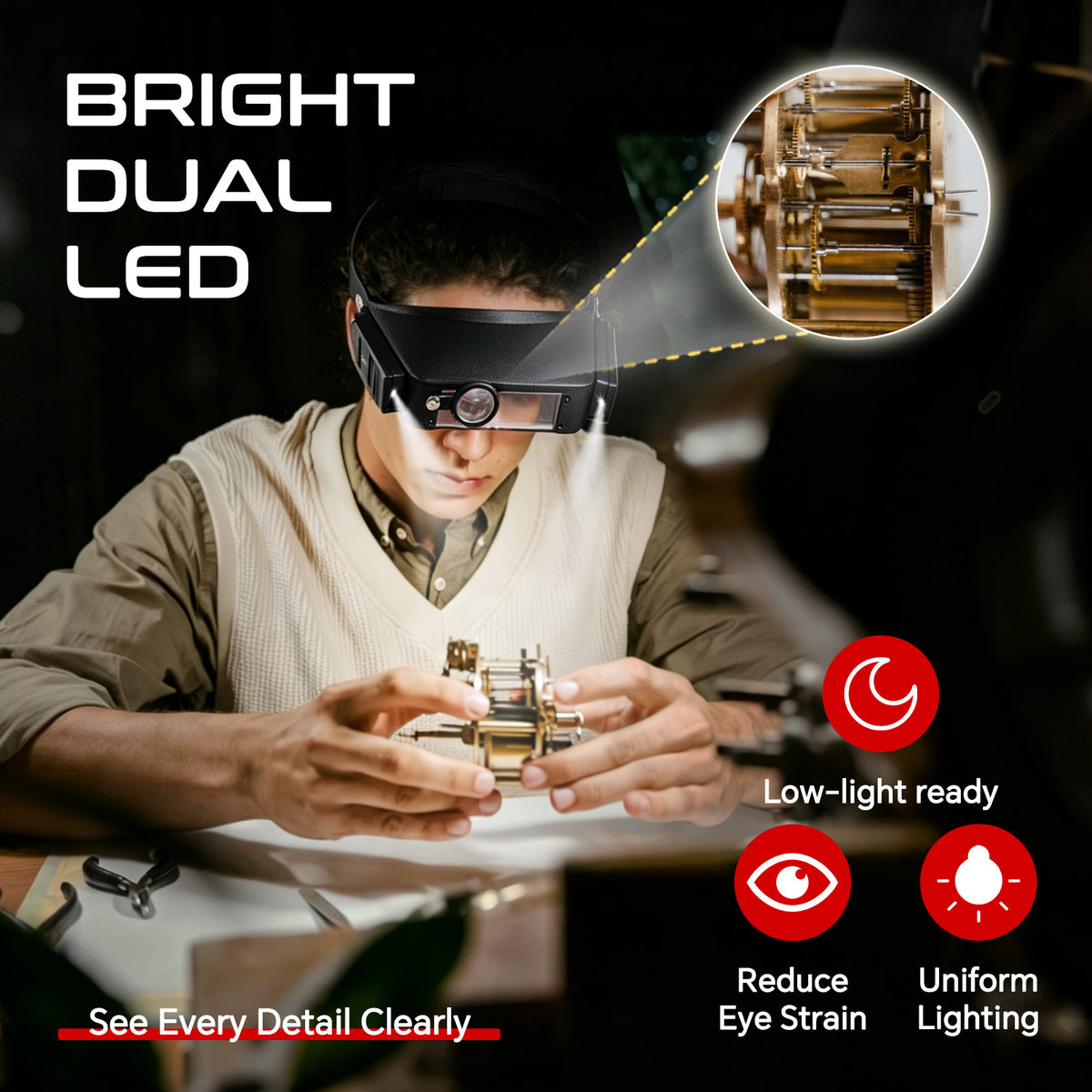 Magnifier Lamp (HML-802L)