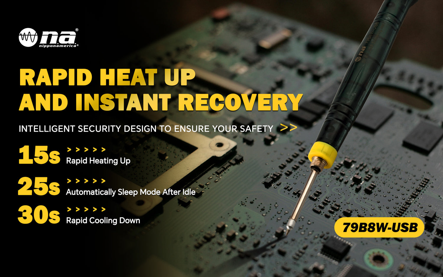 8W USB Powered Soldering Iron (79B8W-USB)