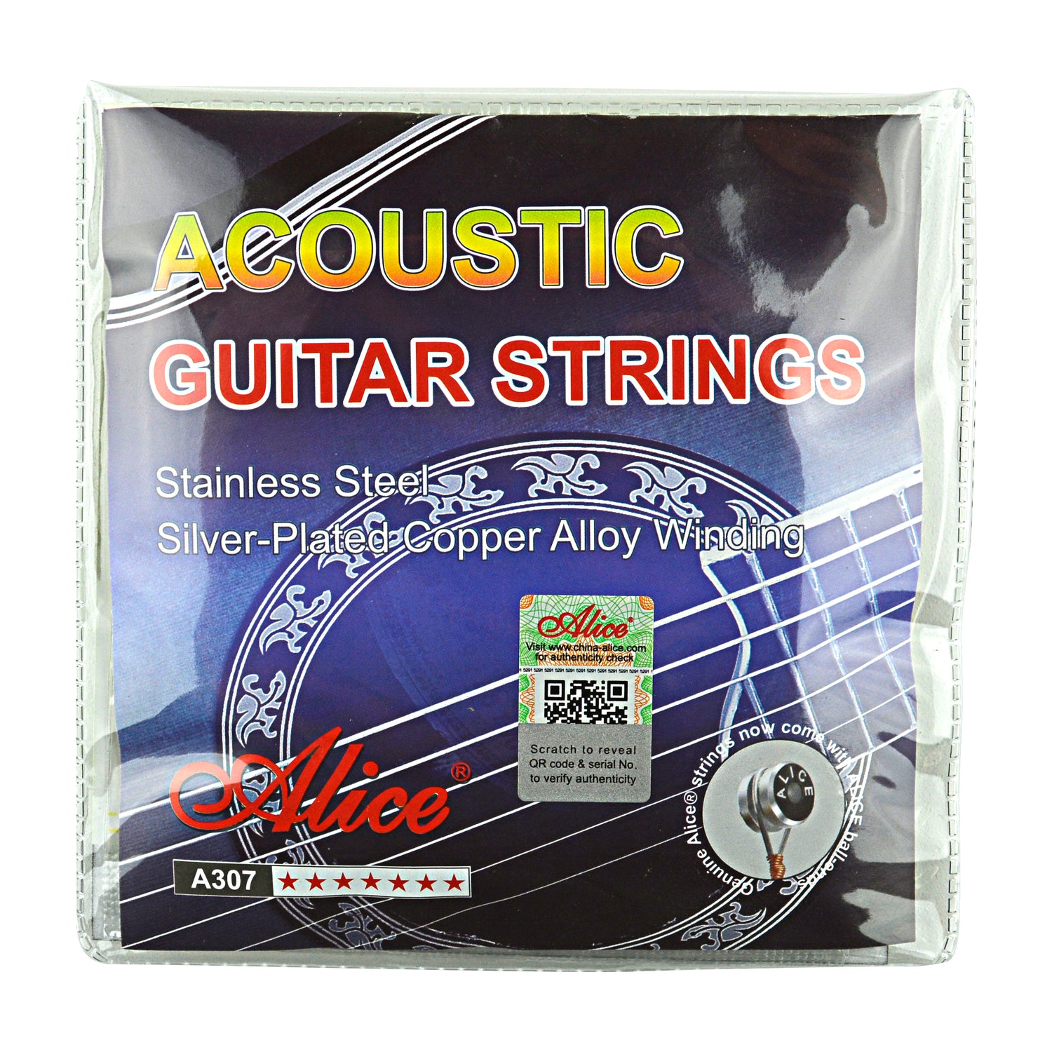 Acoustic Guitar String Set (A307-SL)