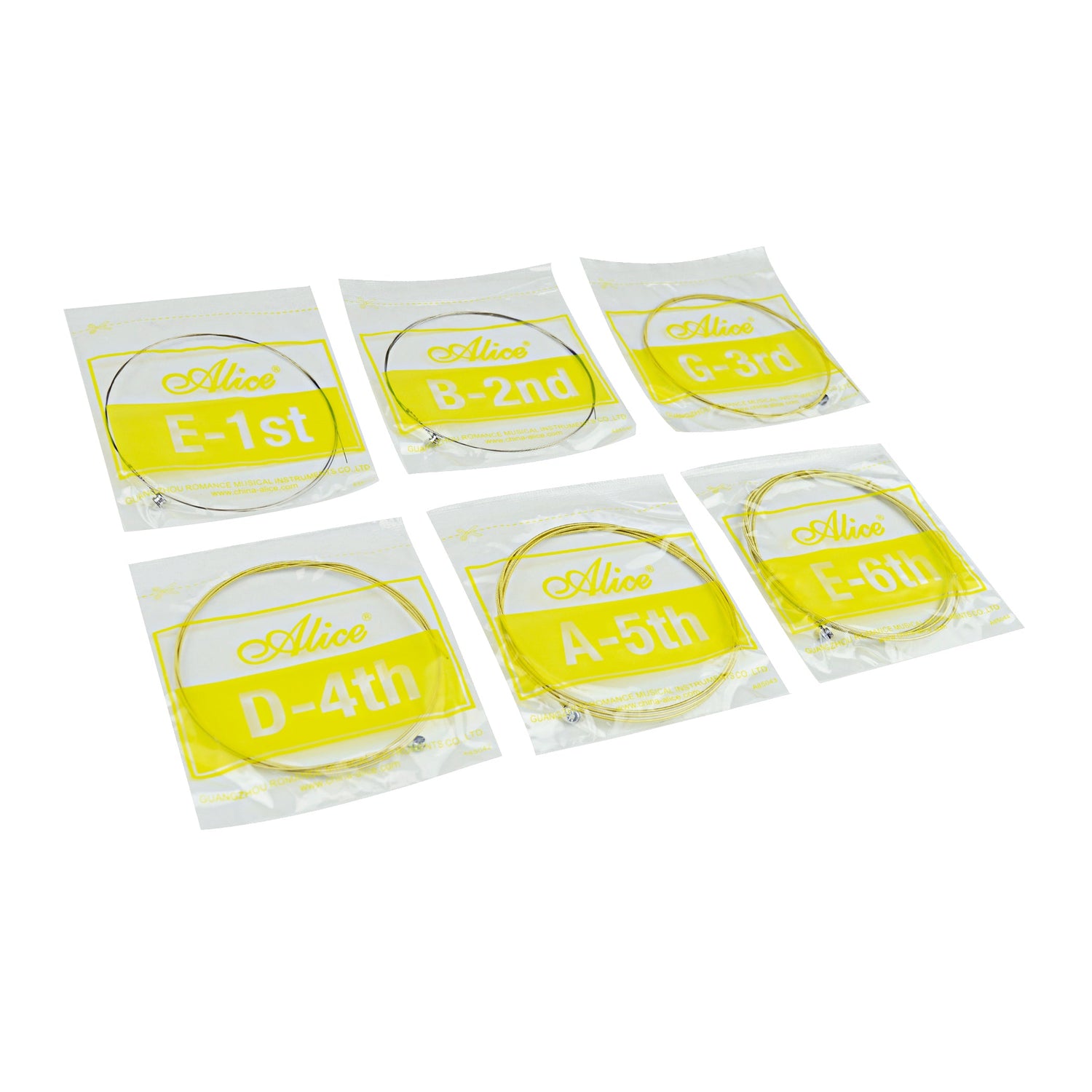 Acoustic Guitar String Set, Light (A406-L)