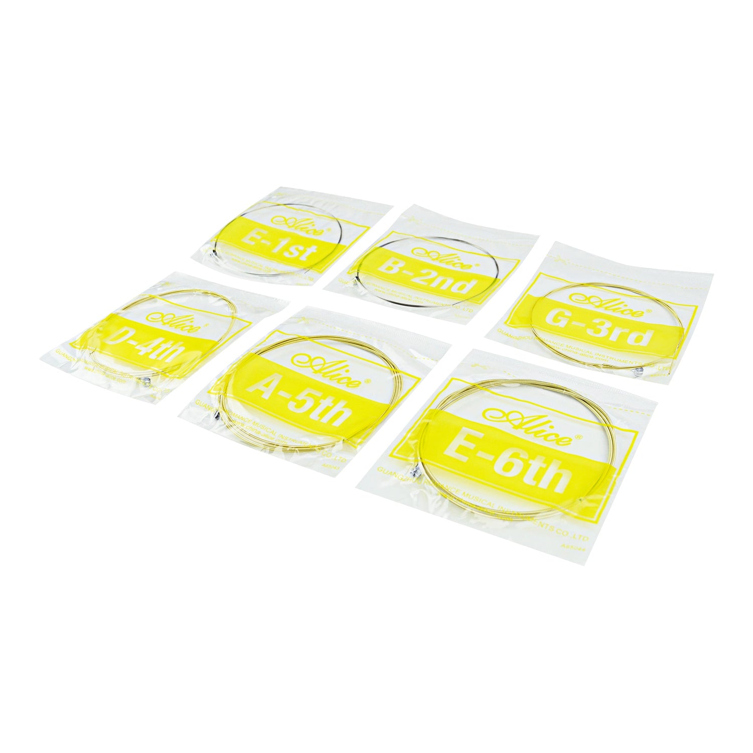 Acoustic Guitar String Set, Light (A406-L)