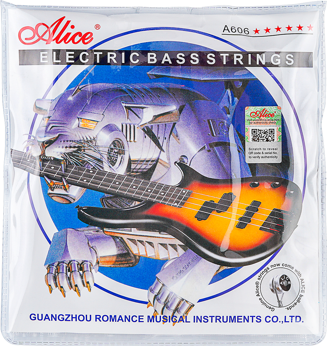 Electric Bass Strings, 5-String (A606(5)-M)