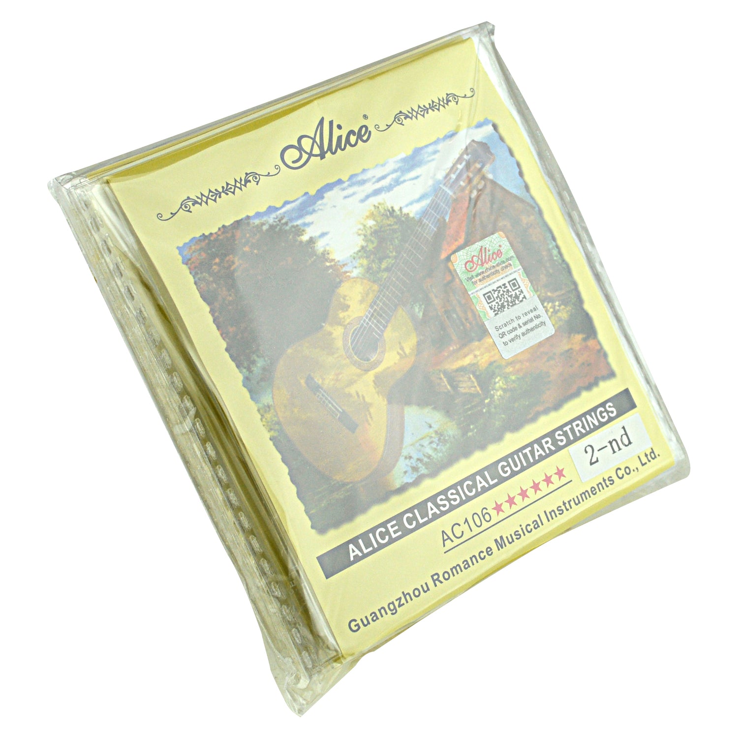 Classical Guitar String, B-2nd (AC106-H-2)