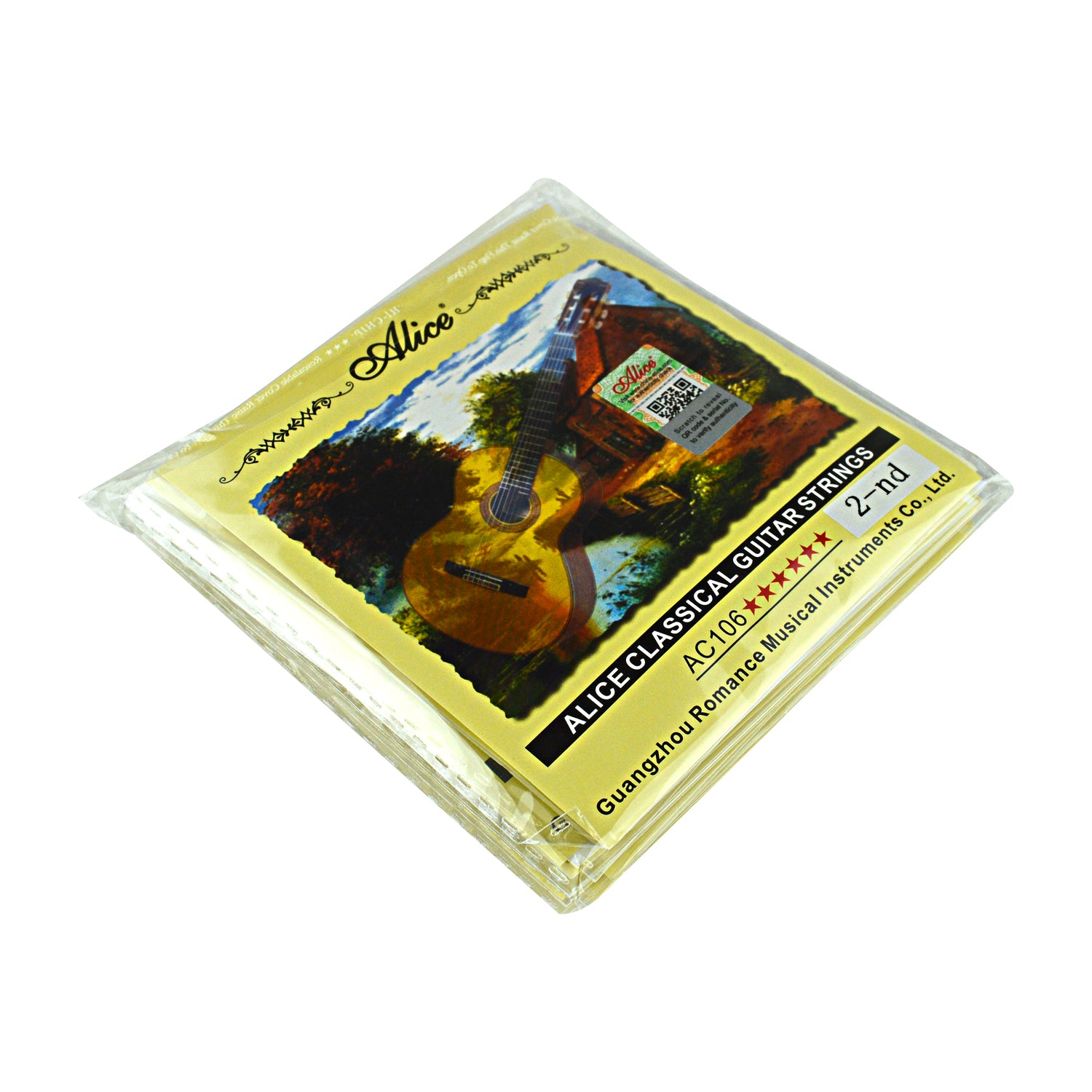 Classical Guitar String, B-2nd (AC106-H-2)