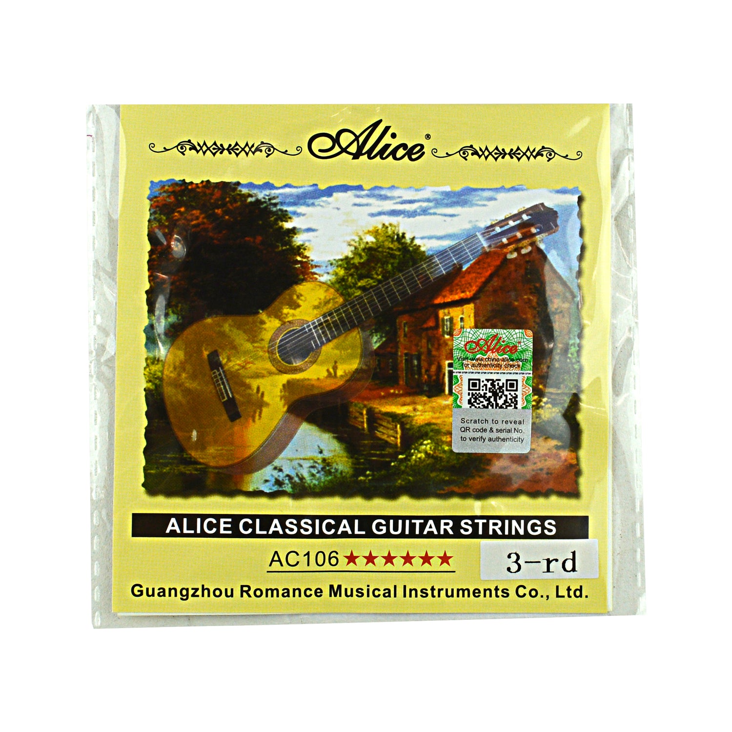 Classical Guitar String, G-3rd (AC106-H-3)