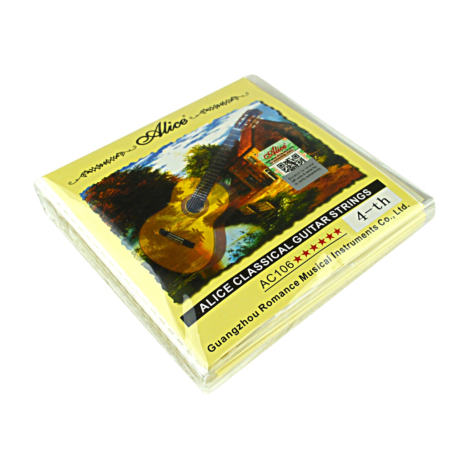 Classical Guitar String, D-4th (AC106-H-4)
