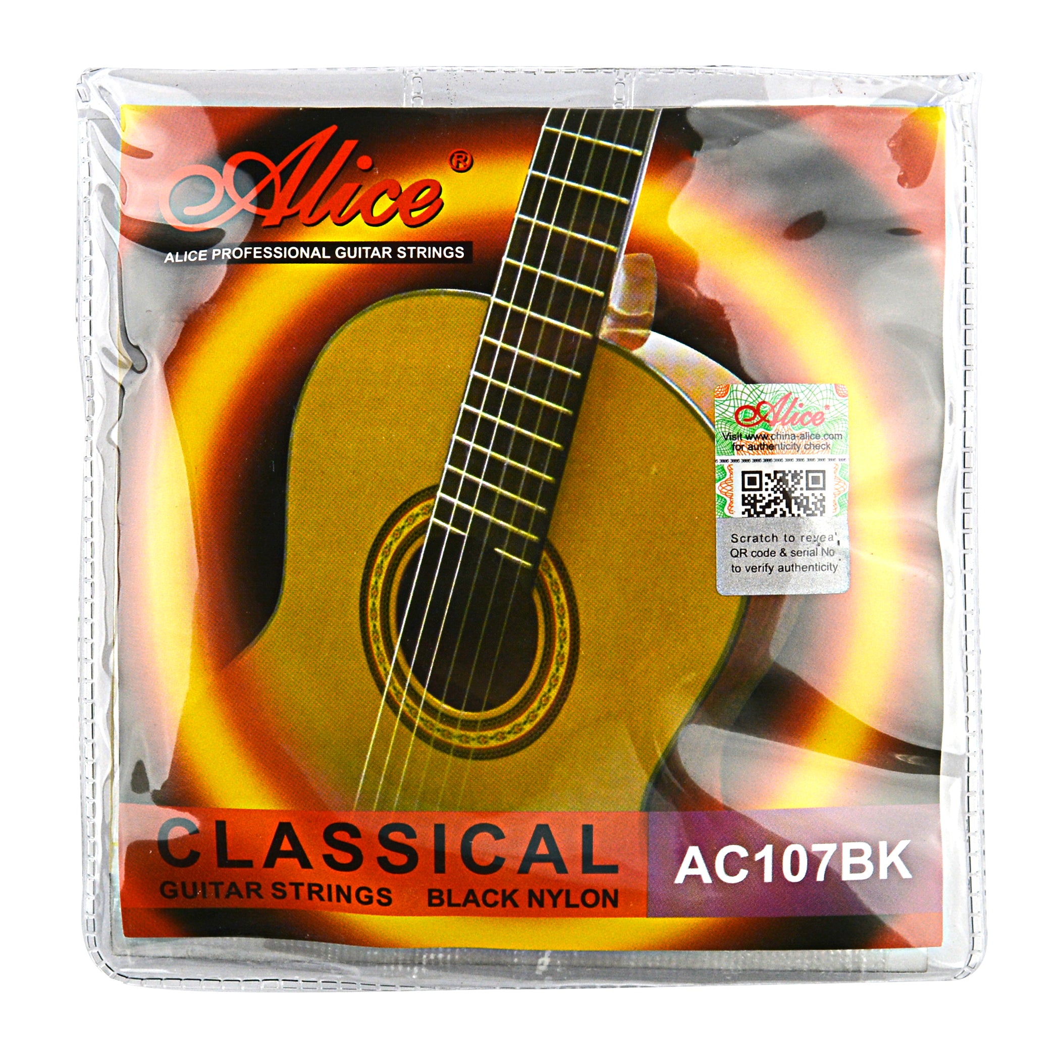 Classical Guitar String Set (AC107BK-H) – NipponAmerica