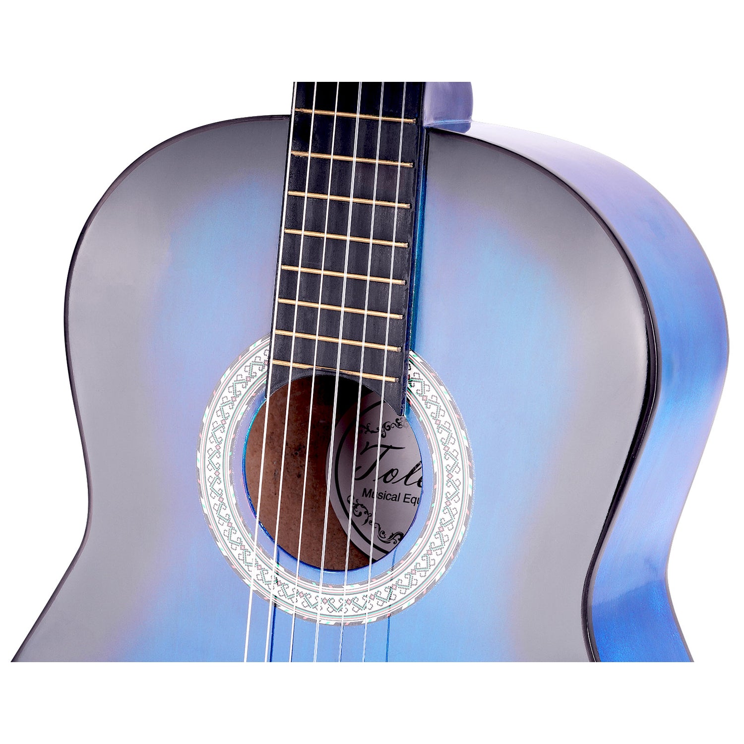 39” Acoustic Guitar, Blue (ACG-3910BL)