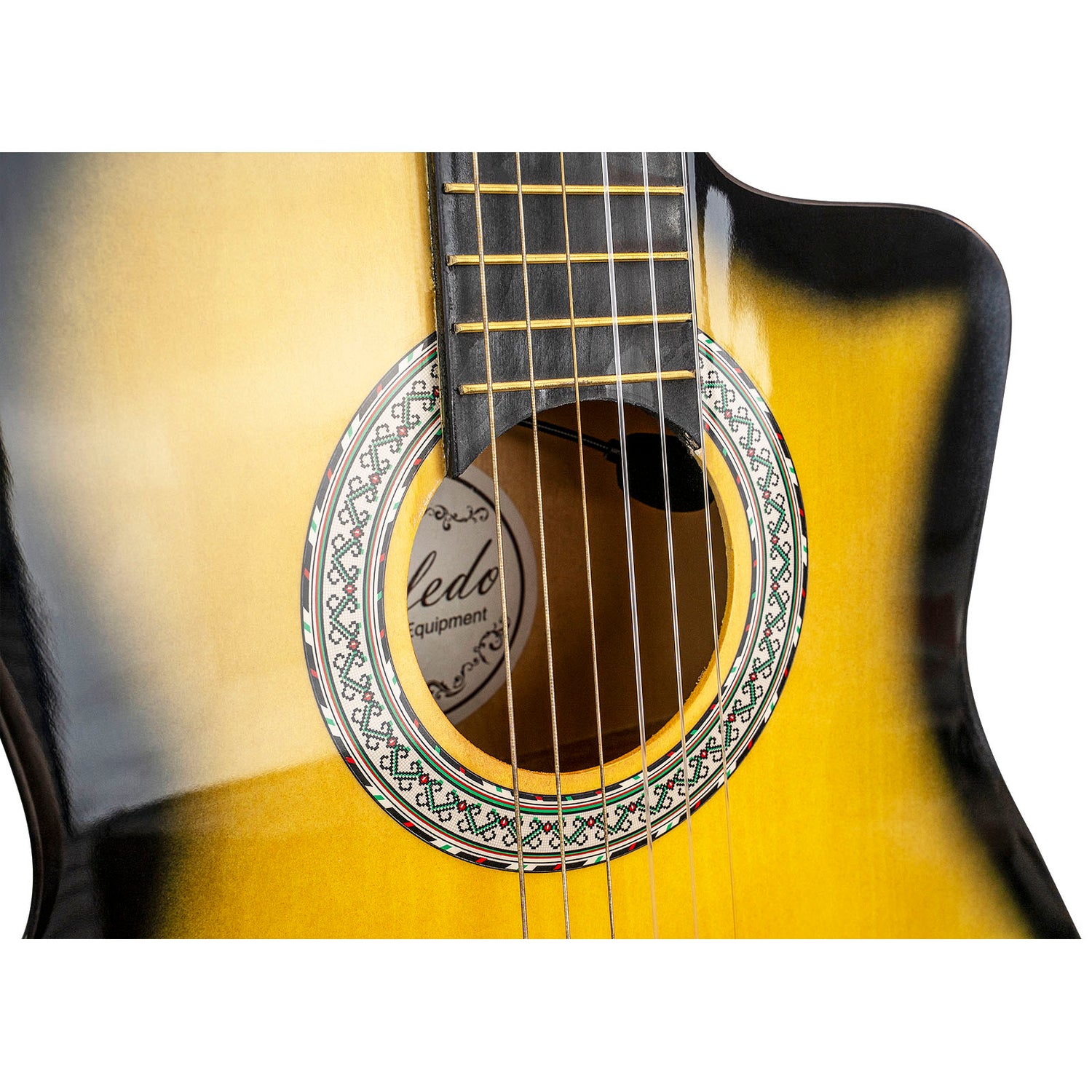 39” Electro Acoustic Cutaway Guitar (ACG-3910CEQ-SB)