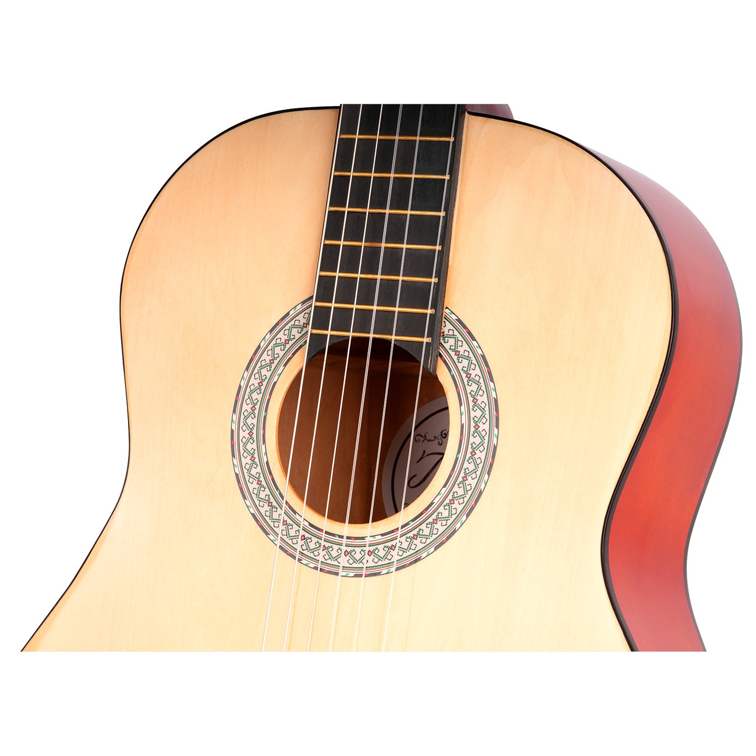 39” Acoustic Guitar, Bright Wood (ACG-3910WH)