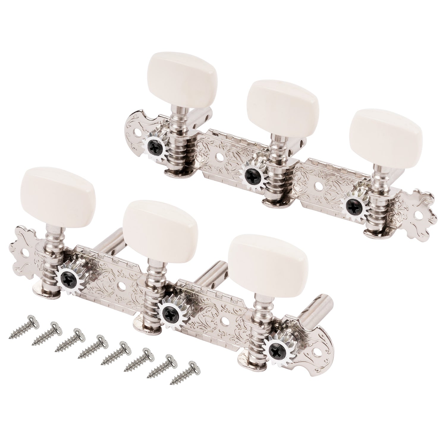 3-On-A-Plank Machine Head, short (AOD-017A(W))