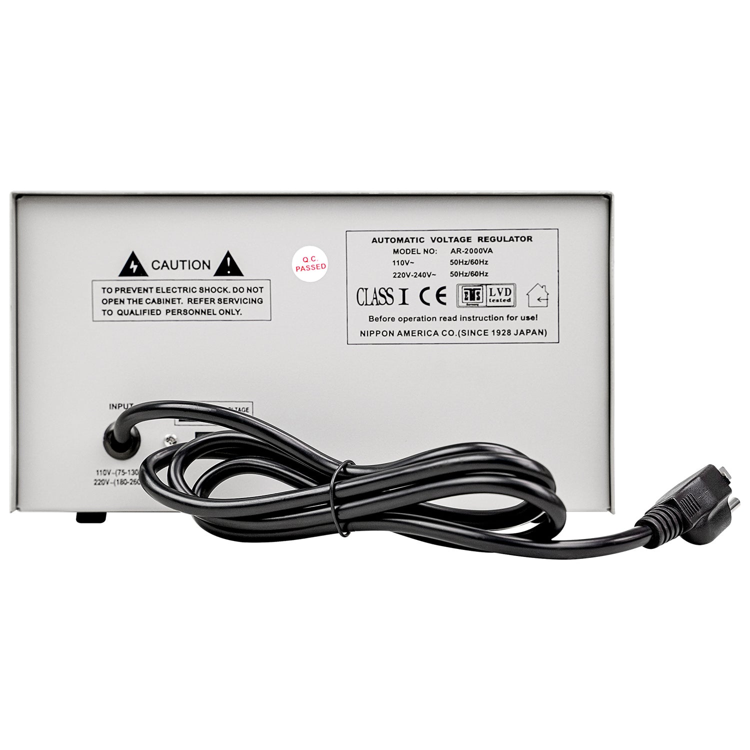 2000 Watts Voltage Regulator (AR-2000)