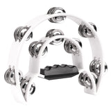 Dual Tambourine, White (ATM-818 WHT)