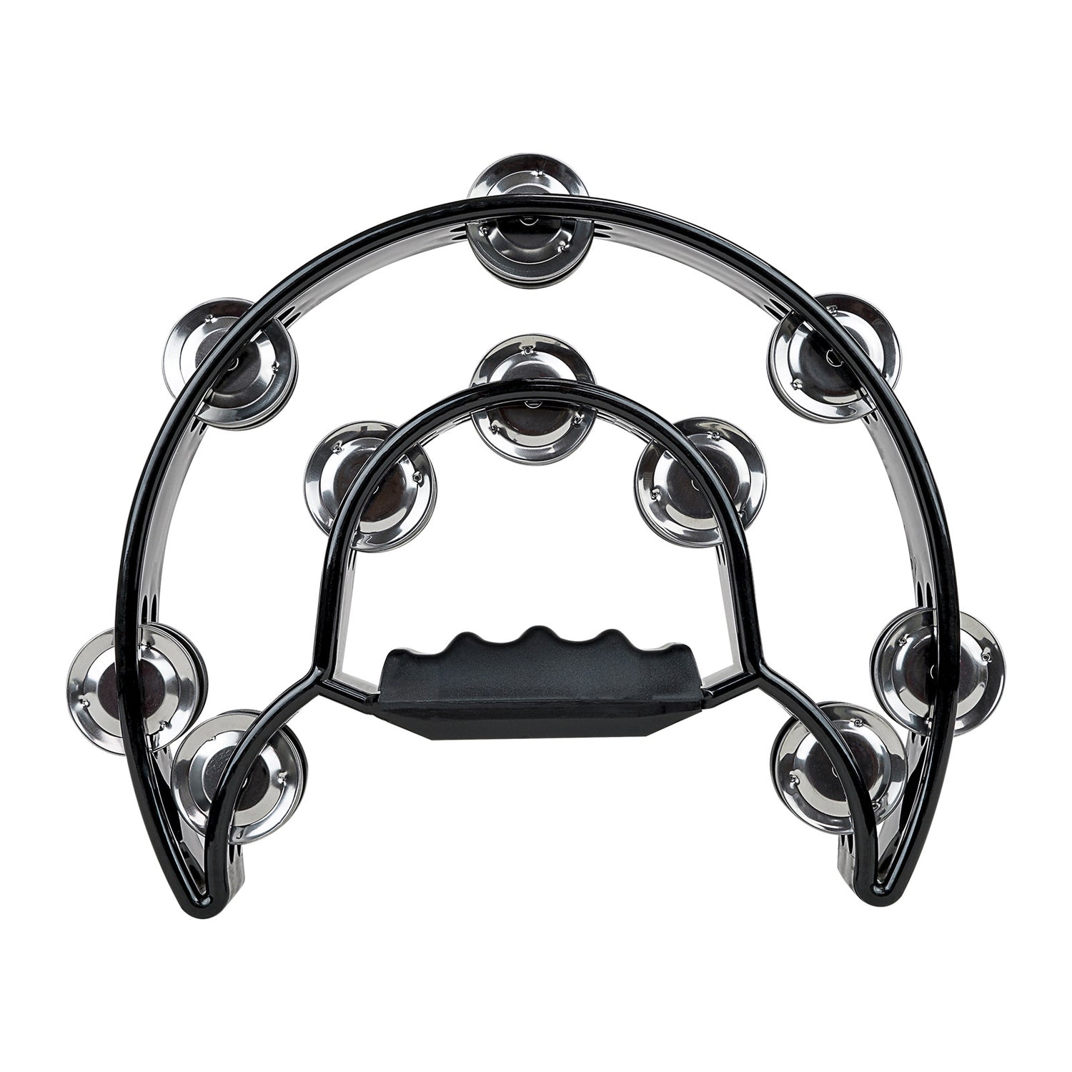 Dual Tambourine, Black (ATM-818 BLK)