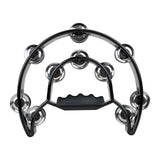 Dual Tambourine, Black (ATM-818 BLK)