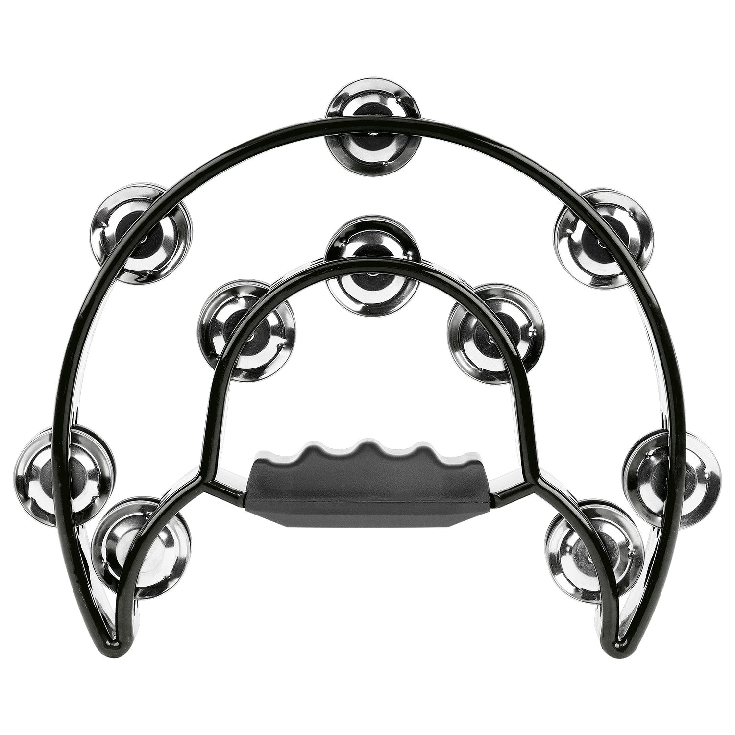 Dual Tambourine, Black (ATM-818 BLK)