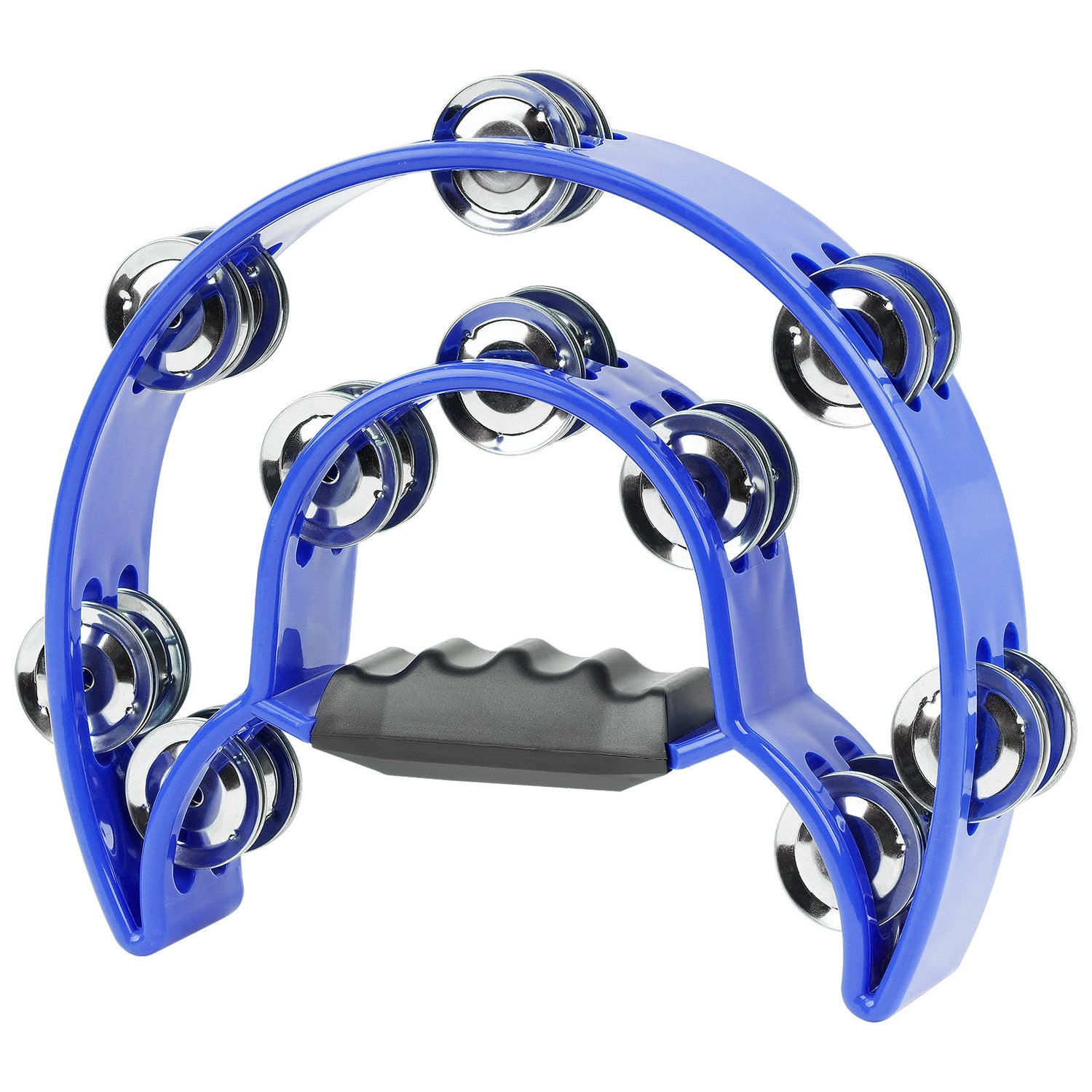 Dual Tambourine, Blue (ATM-818 BLU)