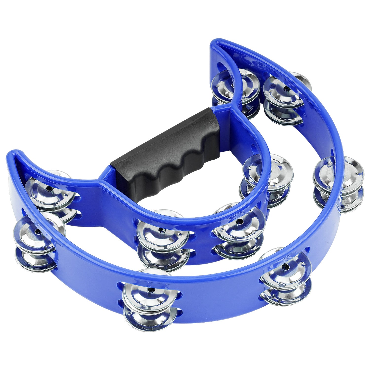 Dual Tambourine, Blue (ATM-818 BLU)