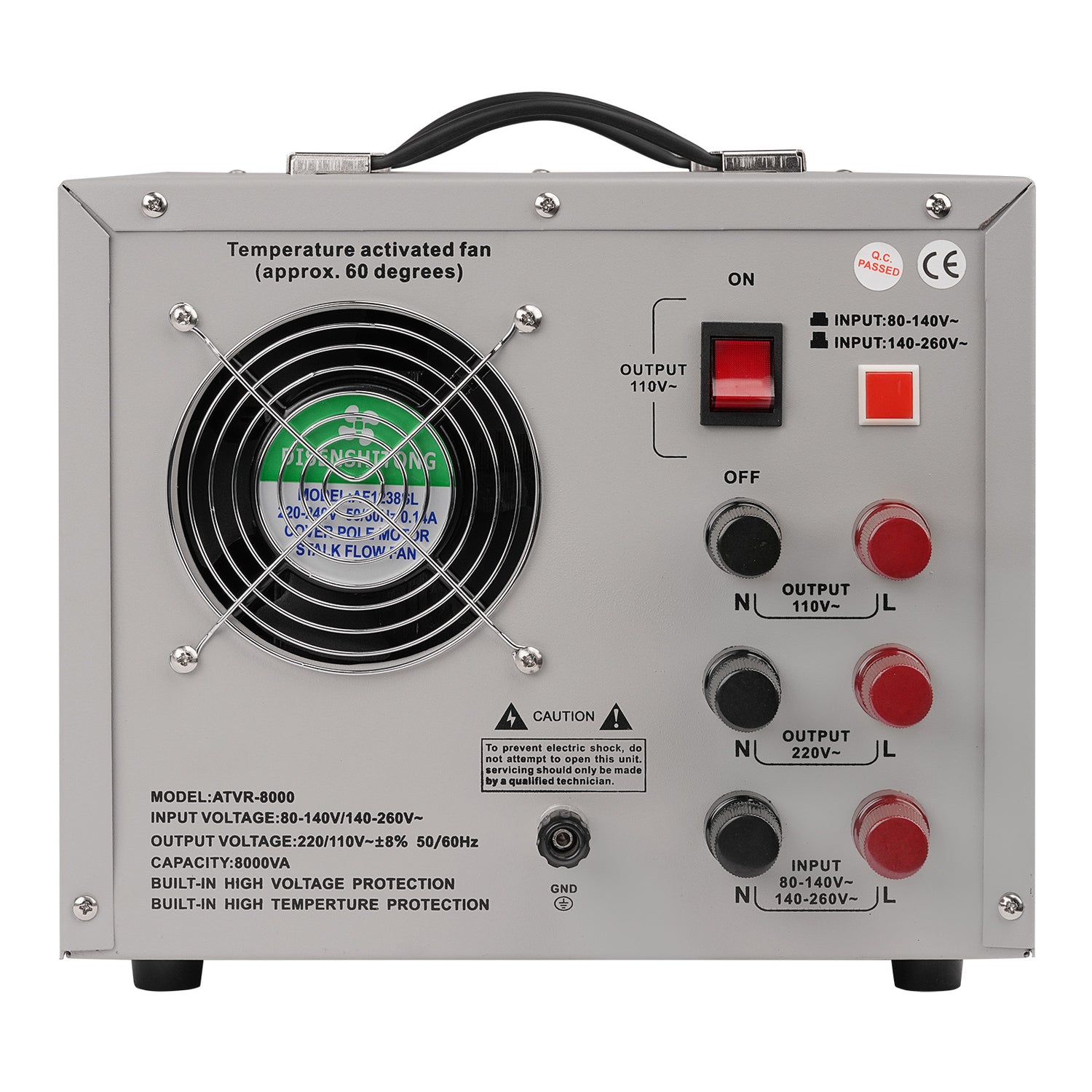 8000VA Automatic Voltage Regulator (ATVR-8000)