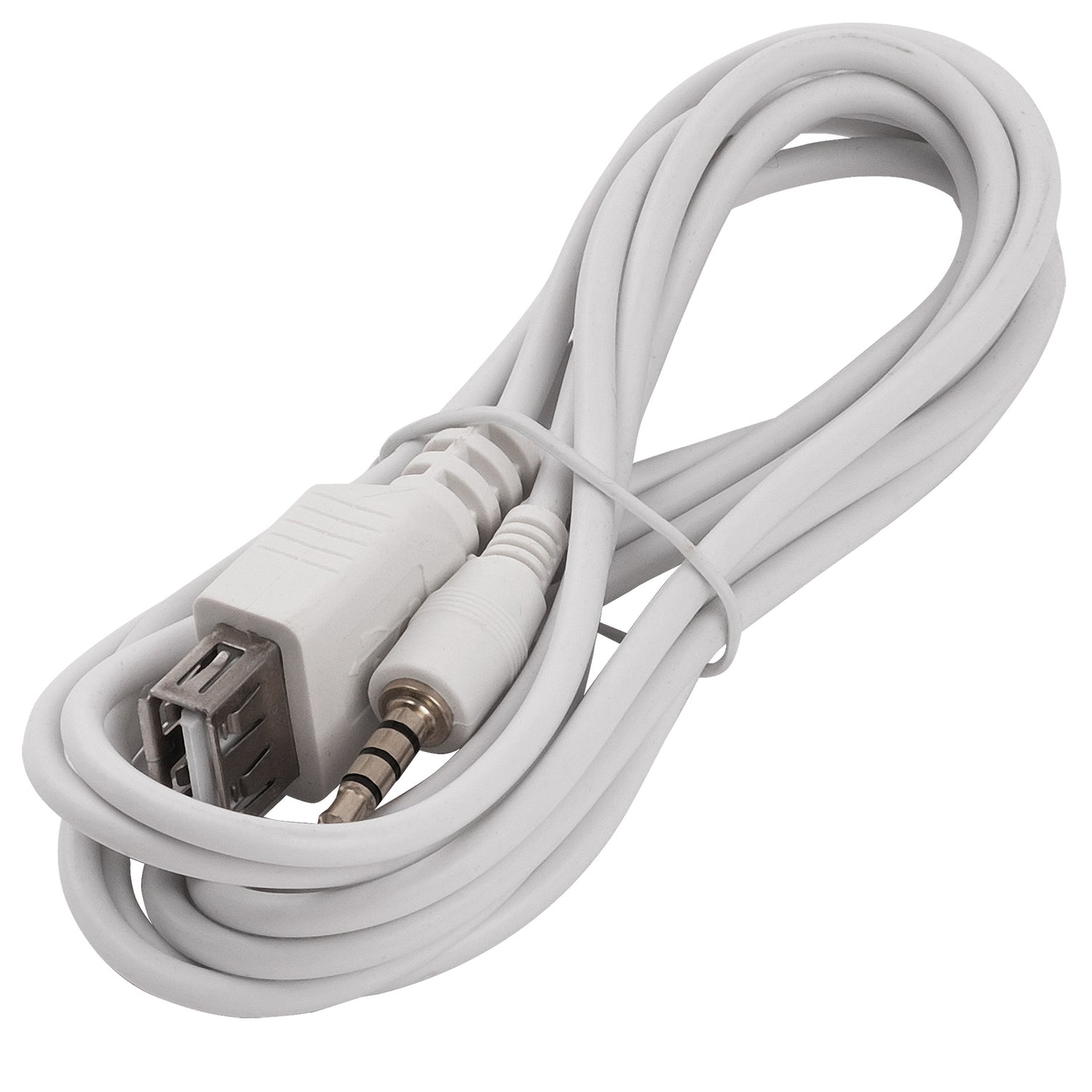 3.5mm Stereo Plug To USB Female Cable 6' (BL-IP-35-USB6FM)
