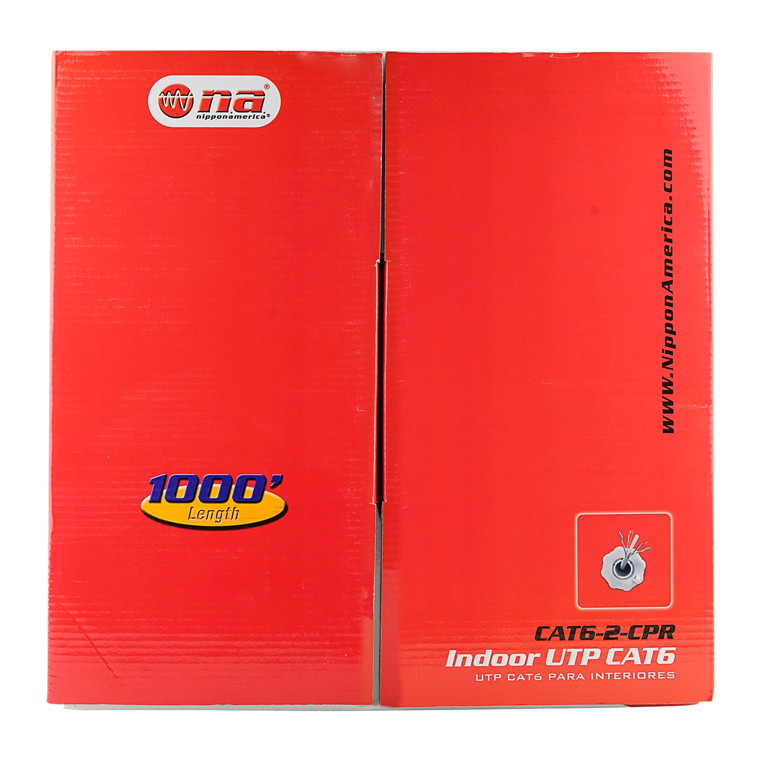 Indoor UTP CAT6 Network Cable (CAT6-2-CPR)