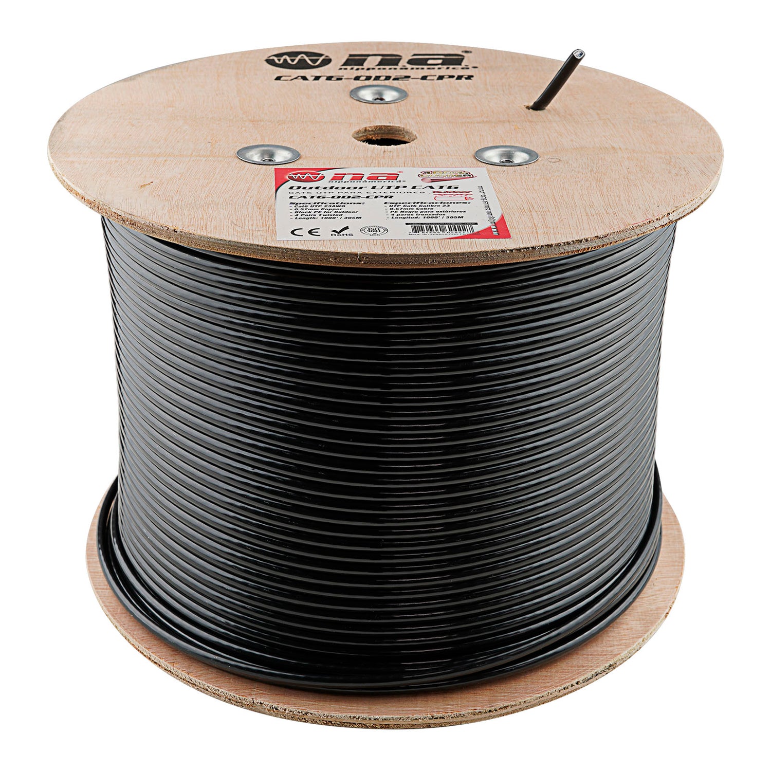 High Performance Outdoor Network Cable (CAT6-OD2-CPR)