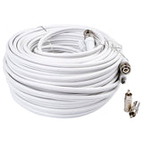 100FT BNC Closed Circuit Television Extension Cable, White (CCSL-100 WHT)