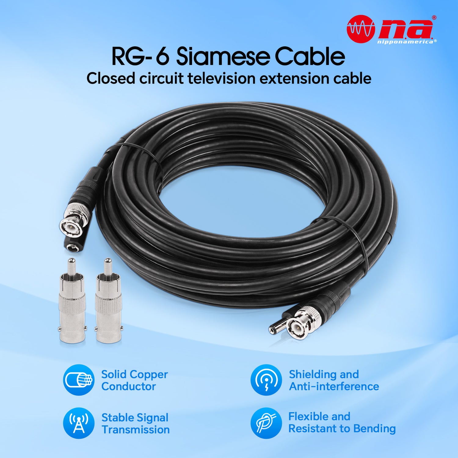 Closed Circuit Television Extension Cable (CCVBL-25)