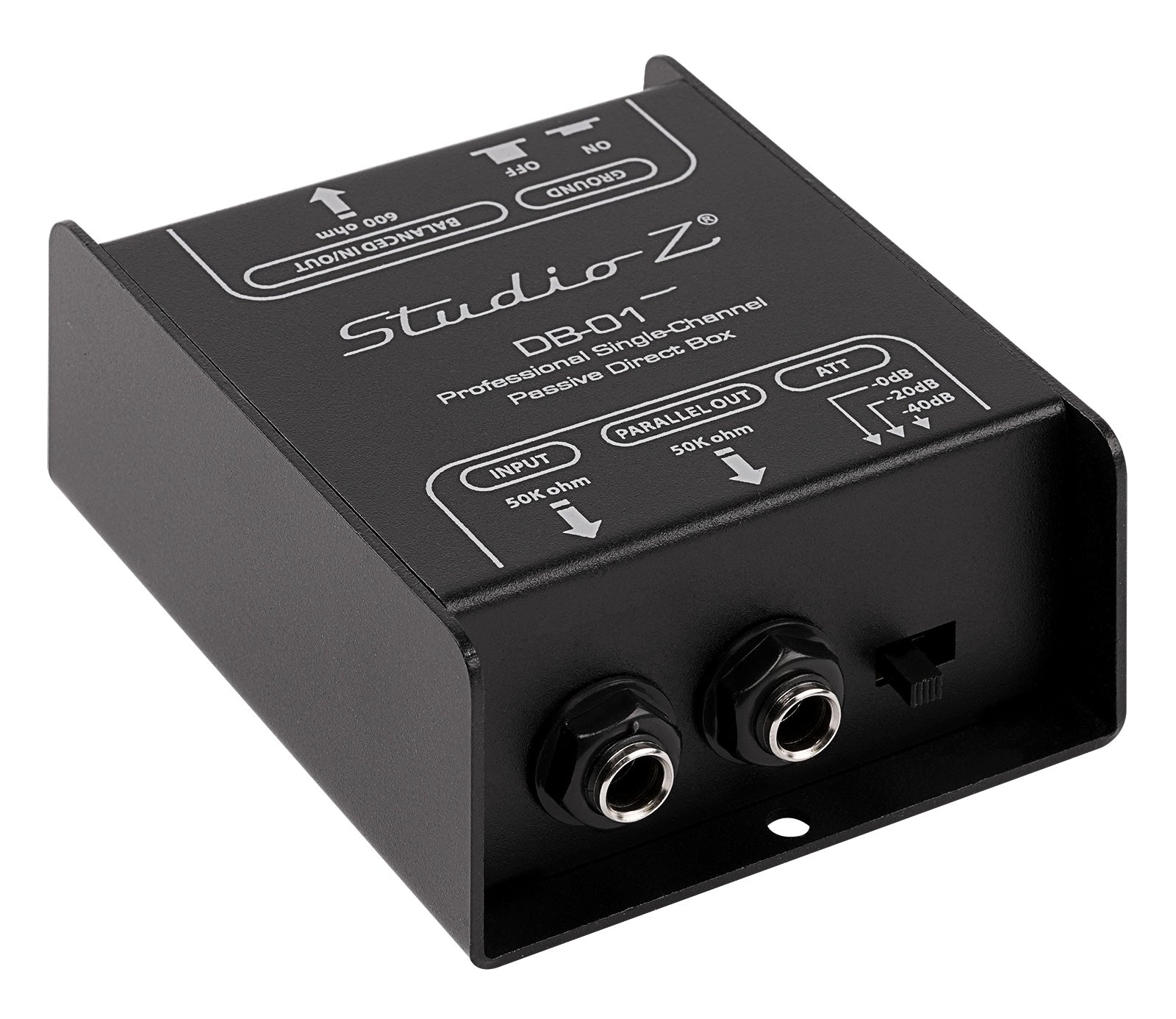 Professional Single-Channel Passive Direct Box (DB-01) – NipponAmerica