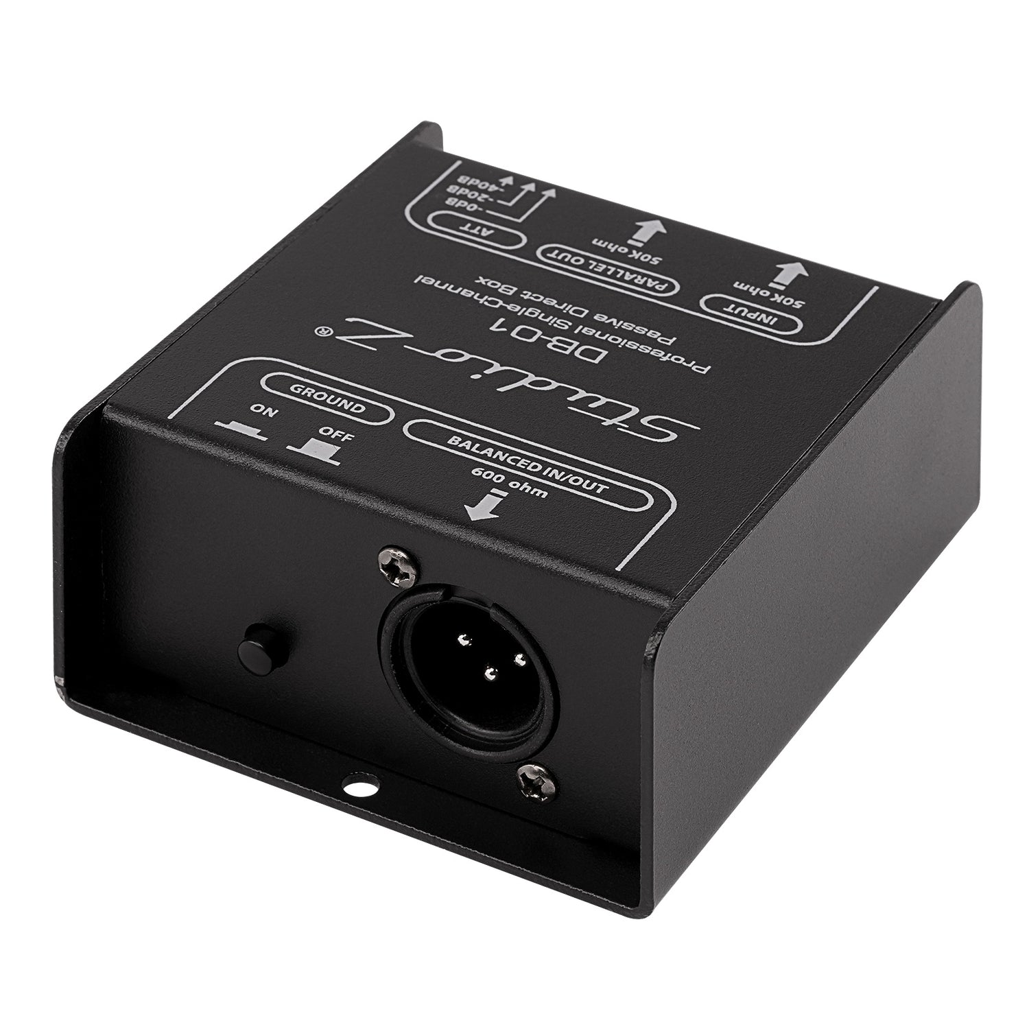 Professional Single-Channel Passive Direct Box (DB-01)