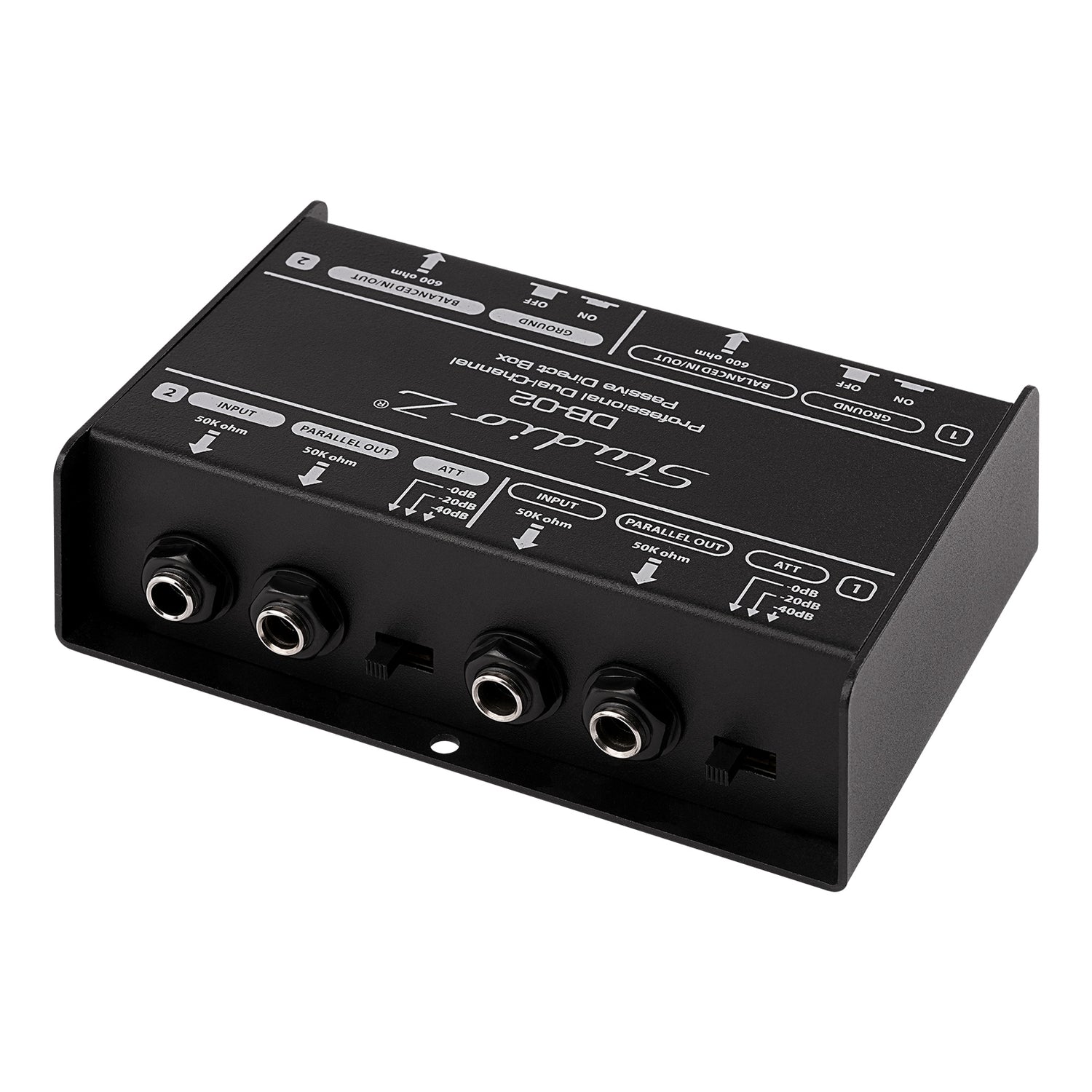 Professional Dual-Channel Passive Direct Box (DB-02)