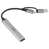 4 in 1 USB-C/ USB Hub (DB-IBM-1C-2CU2)