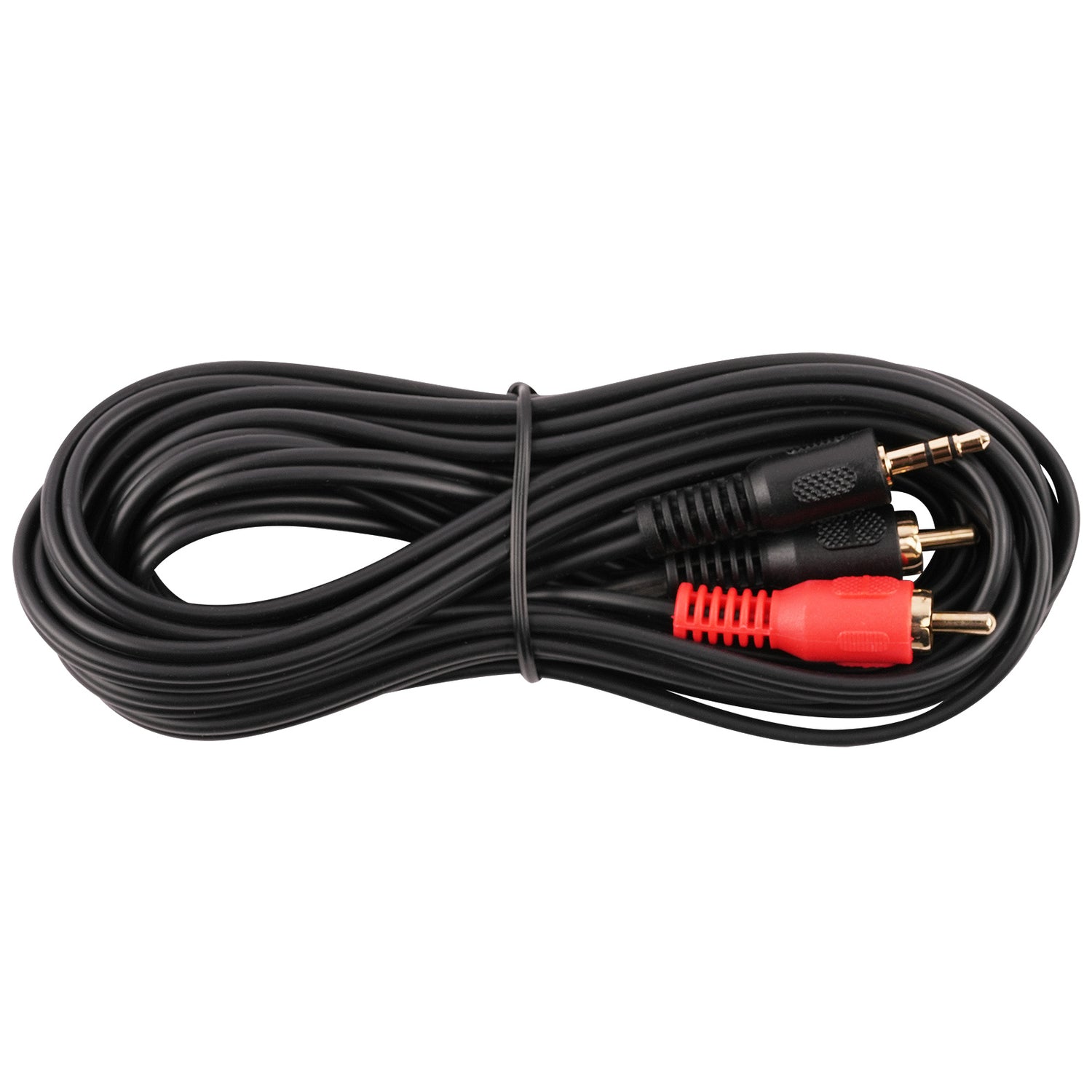 3.5 ST Plug to 2 RCA Plugs (DB-N-211P-12G)