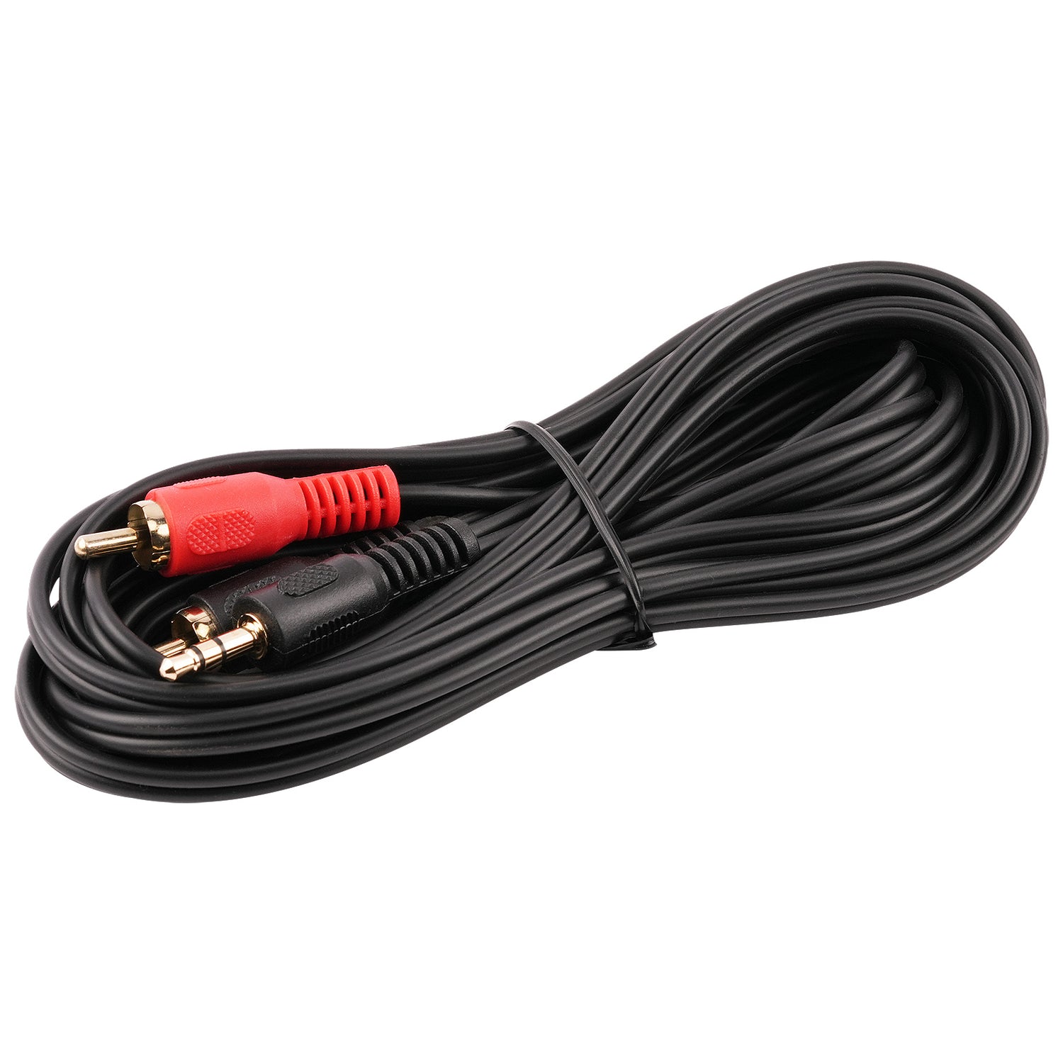 3.5 ST Plug to 2 RCA Plugs (DB-N-211P-12G)