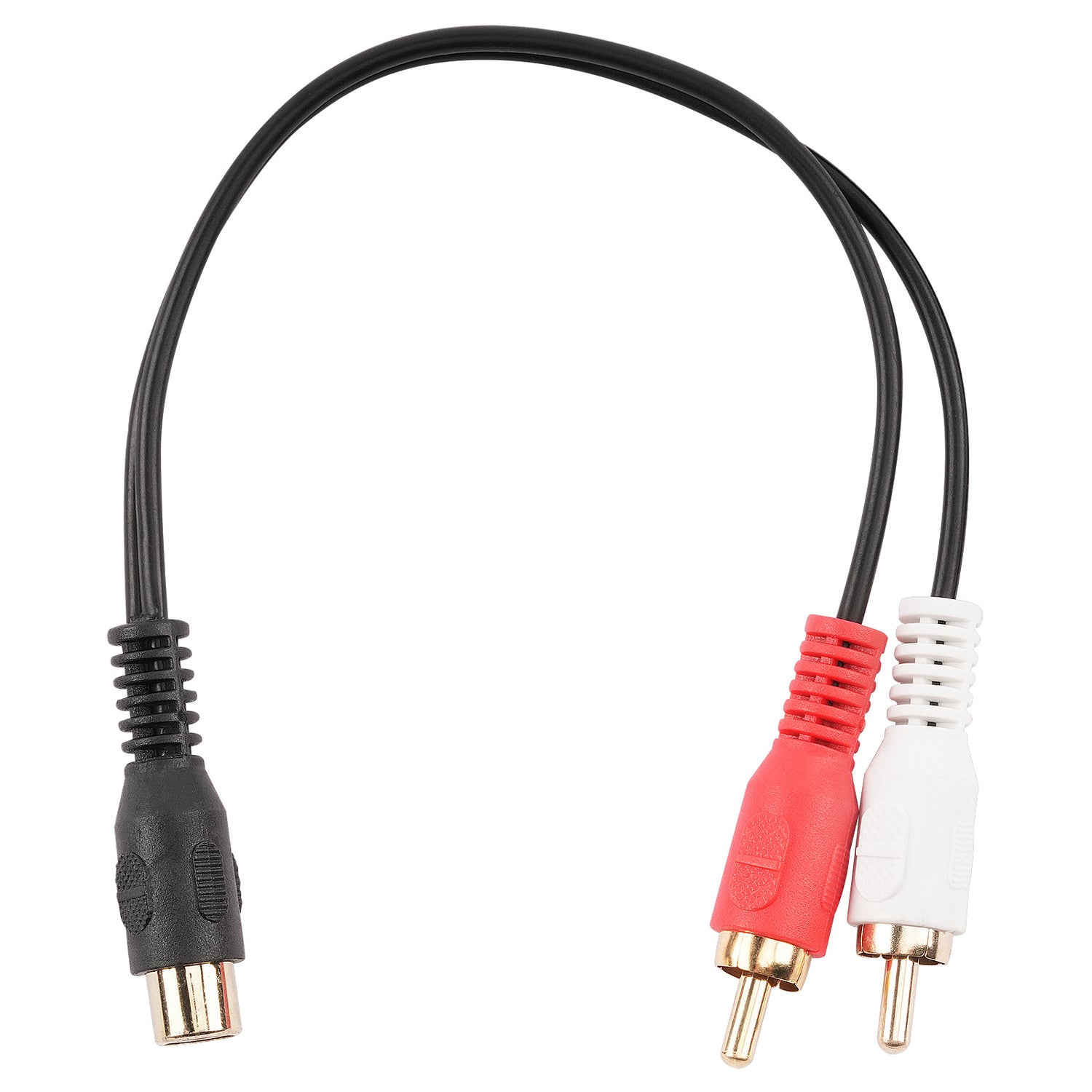 RCA Female Jack to 2 Male RCA Plugs (DB-N-213G)