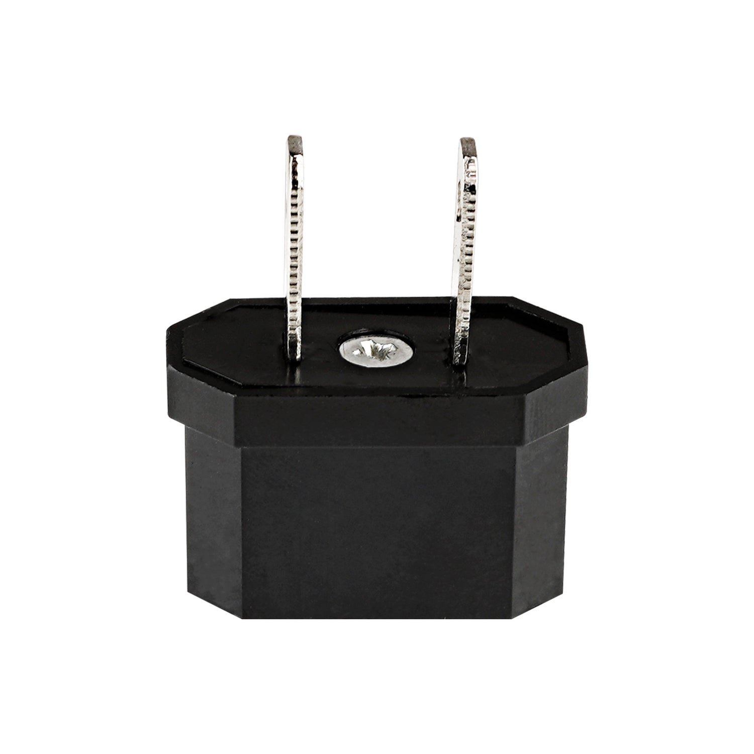 Flat Pin Plug to Round Pin Socket Adapter (DB-P-510)