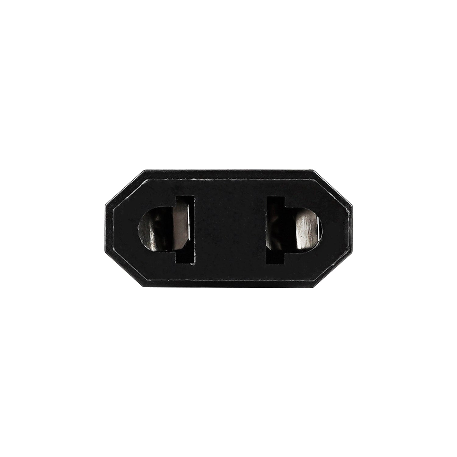 Flat Pin Plug to Round Pin Socket Adapter (DB-P-510)