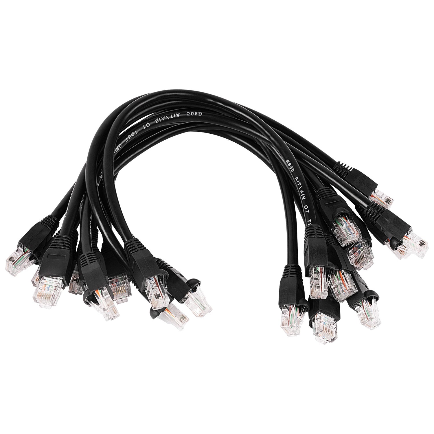 CAT6 Patch Cord, Black (DBV-IBM-426-1BK)